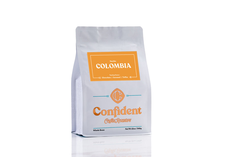 Coffee from Colombia roasted and sold by Confident Coffee Roasters