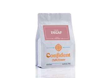Decaf Colombia Coffee roasted and sold by Confident Coffee Roasters