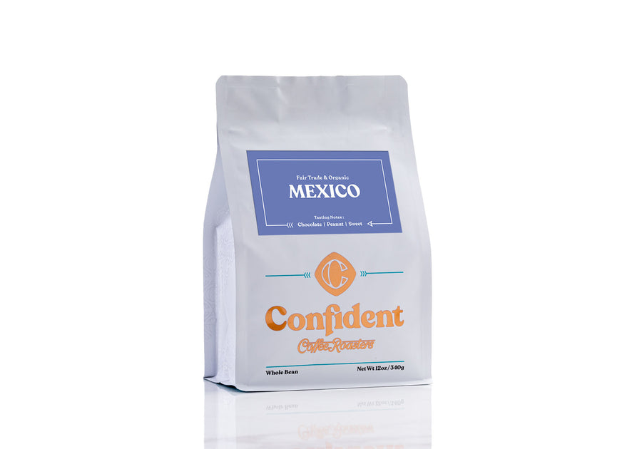 Fair Trade and Organic Coffee from Mexico roasted and sold by Confident Coffee Roasters