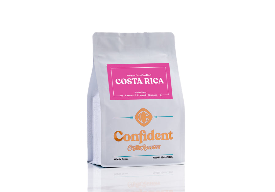 Women Care Certified Coffee from Costa Rica roasted and sold by Confident Coffee Roasters